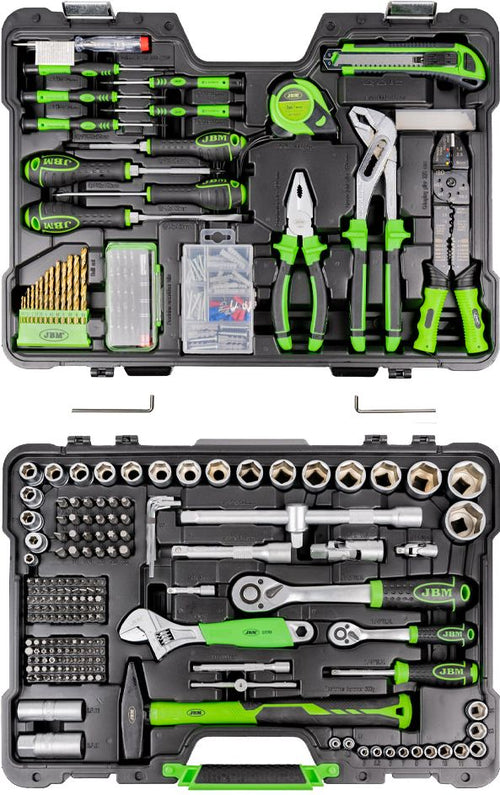 JBM 1/4"+1/2" Työkalusarja 303 osaa